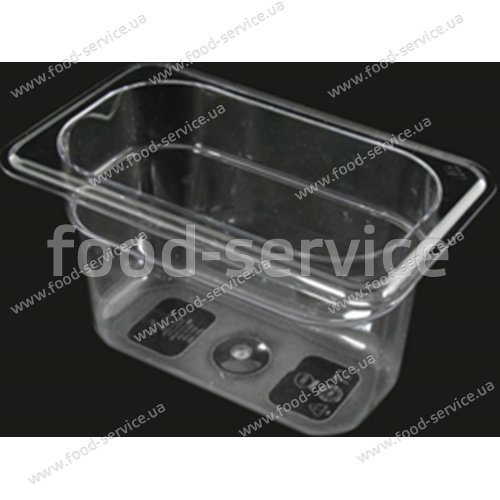 Гастроемкость Brillis GN1/9-65 (176х108х65) из поликарбоната прозрачная